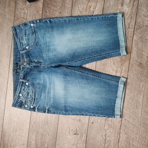 Jet-Set Jean Shorts